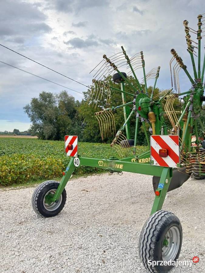 Zgrabiarka Krone Swadro 80026 nieuszkodzony Zgrabiarki i przetrząsacze Nowy Korczyn
