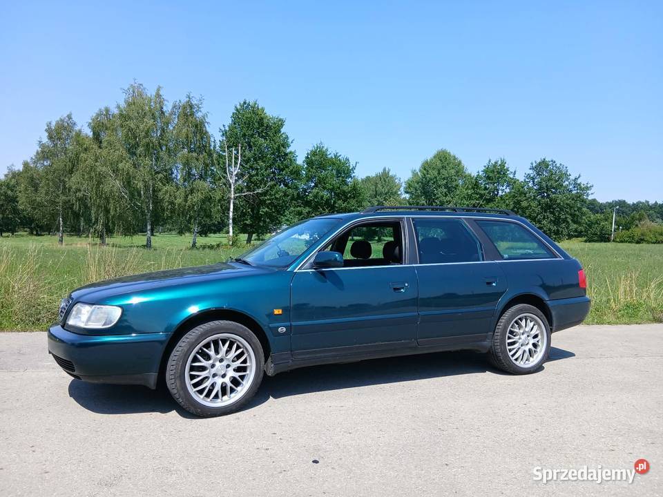 Audi A6 C4 26 V6 1996r Alufelgi Kombi Zielony Kraków sprzedam