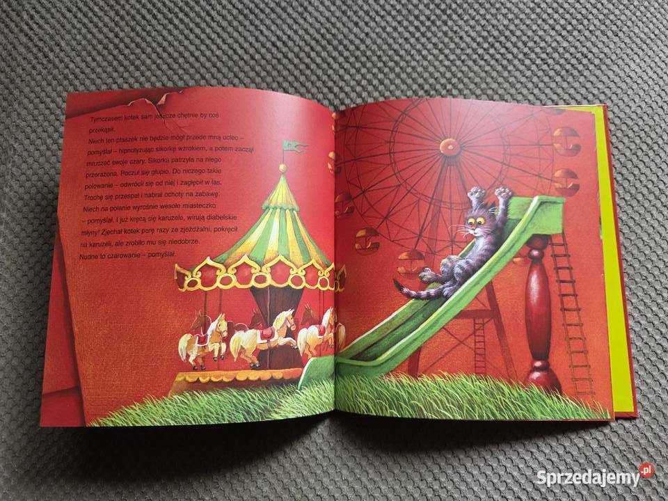 O kocie który został czarodziejem AOnichimowska ISBN 9788321346595 Kraków