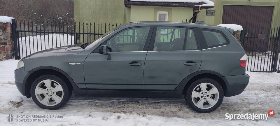 BMW X3 30SD 2006r elektryczne szyby Suwałki