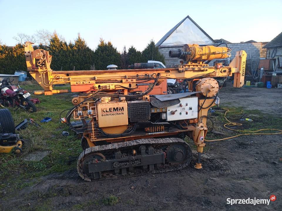 Wiertnica pneumatyczno płuczkowa elektryczna Zimnowoda