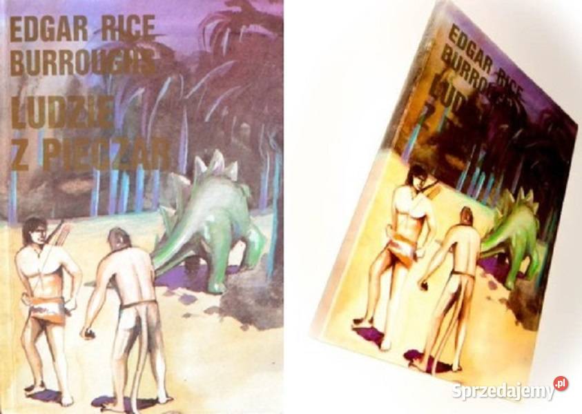 Ludzie z pieczar Edgar Rice Burroughs Przygody miękka Kielce