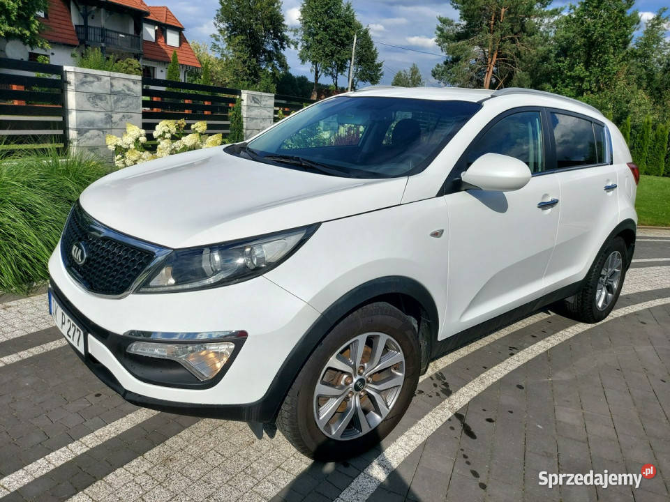 Kia Sportage 16 benzyna kamera Biała Perła III Drelów