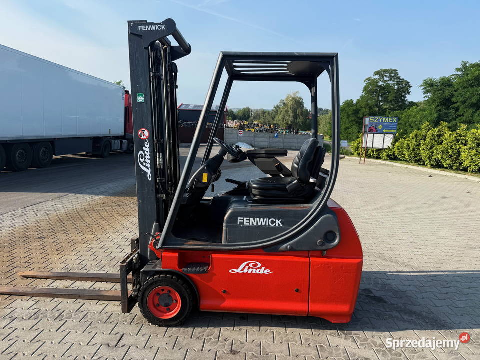 wózek widłowy elektryczny LINDE E1602 przesuw Wózki widłowe Działoszyn