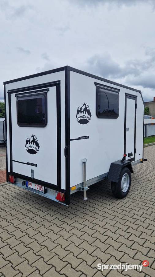 Mobilne Biuro OffROAD przyczepa na ryby wyprawę