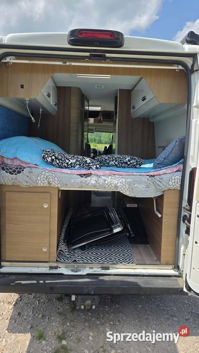 Campervan na bazie Fiata Ducato mazowieckie Warszawa