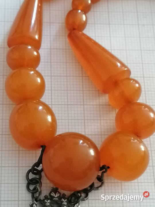 Naszyjnik bursztyn srebro Zolotniki 84 podlaskie Białystok