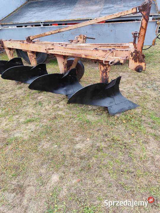 Pług 4 skibowy Awemak zagonowy Dmosin Drugi