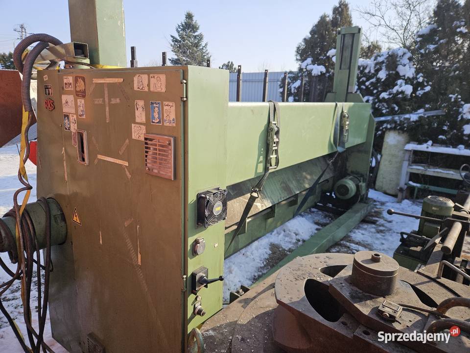 Zaginarka do blachy krawędziarka Ras 3000x4mm Gostyń sprzedam