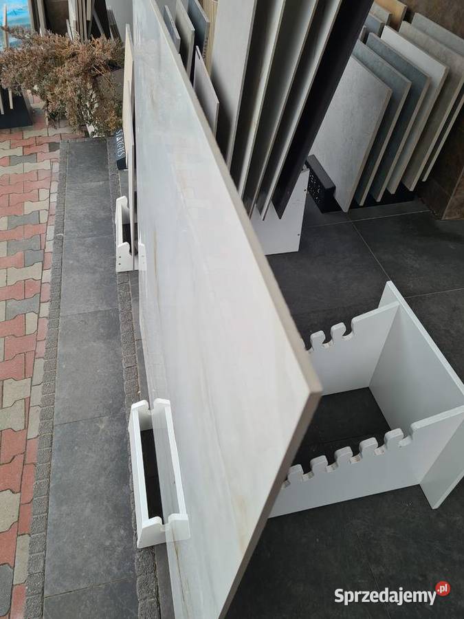 Płytka GRES Onyx Blanco POLER 120x120 GAT I Opoczno