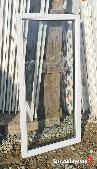 OKNA KacprzaK Witryna 61x126 FIX Używany Orzech Siedlce