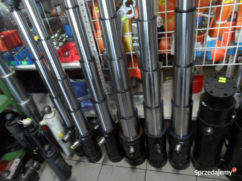 Siłownik hydrauliczny do prasy łuparki koparki małopolskie Gorlice
