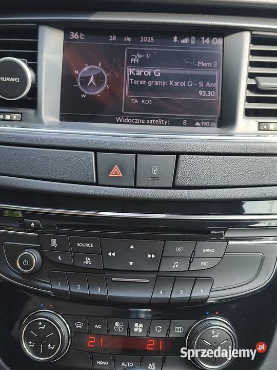 Peugeot 508 20HDI 163 prod 2011 ESP Przywidz