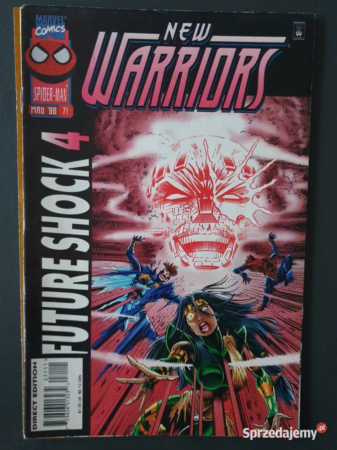 The Warriors Future Shock 4 komiksy Marvel USA Amerykańskie Gdynia sprzedam