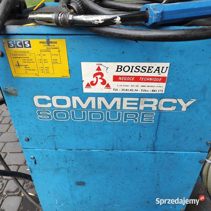 Spawarka MIG MAG Commercy Soudure Sochaczew