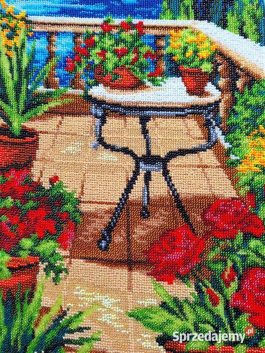 OBRAZ HAFTOWANY KORALIKAMI