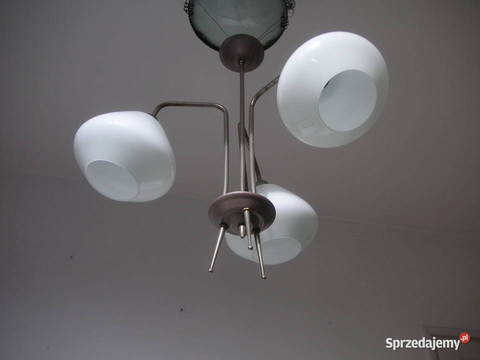 Żyrandol Sputnik z ok 1965 r Pozostałe Warszawa