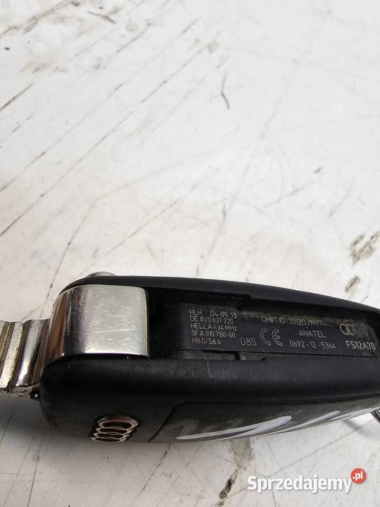 KLUCZYK PILOT SCYZORYK AUDI A3 8V 8V0837220 125