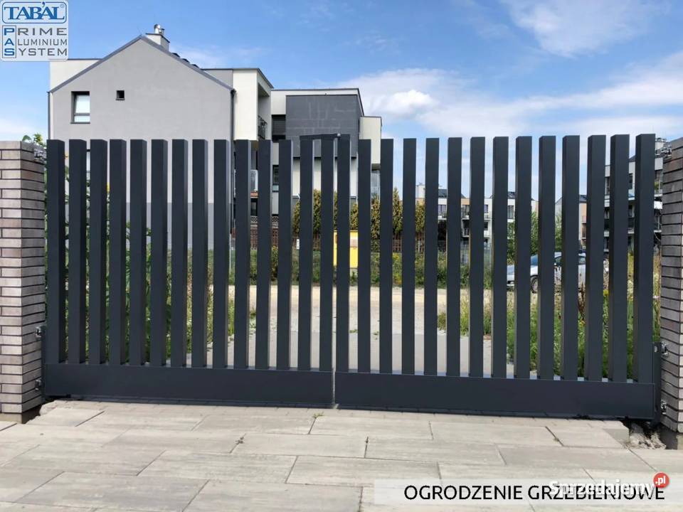 Brama aluminiowa przesuwna skrzydłowa Bramy Lublin sprzedam