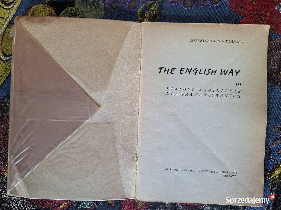The English way Part one Mieczysław Kobylański Kraków sprzedam
