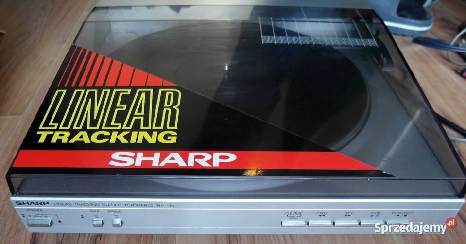 JAPOŃSKI gramofon Sharp RP113 linear tracking Wrocław
