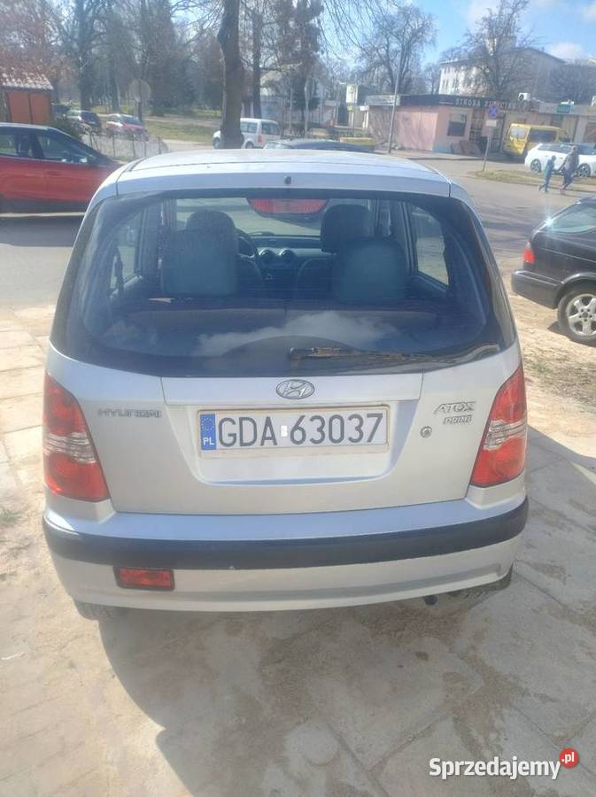 Hyundai Atos Prime 11B 2005r Mały Zwinny Rok produkcji 2005 Elbląg