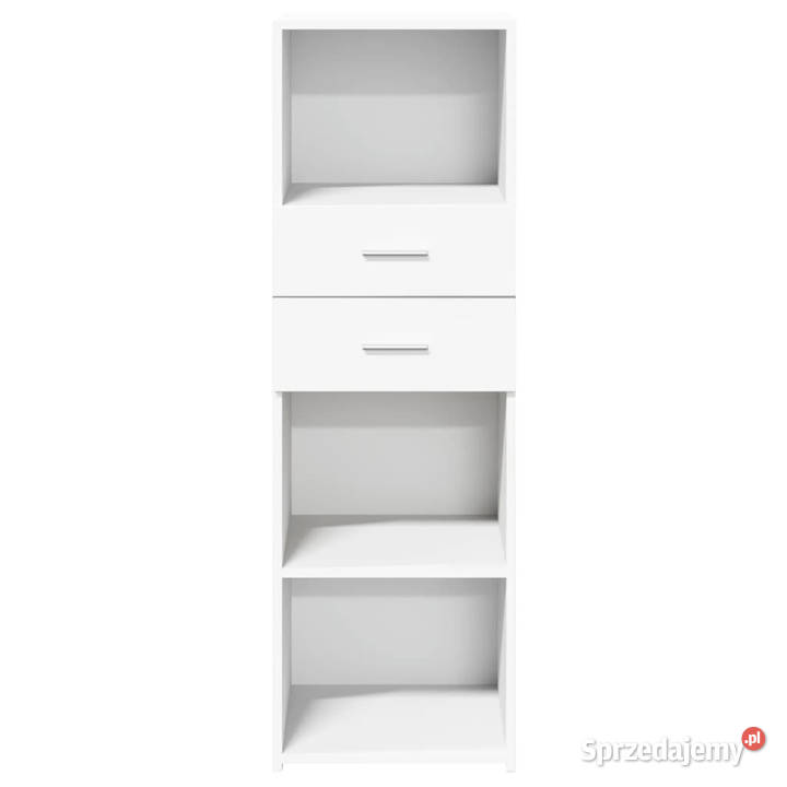 Wysoka szafka biała 40x425x124 materiał Pozostałe Warszawa sprzedam