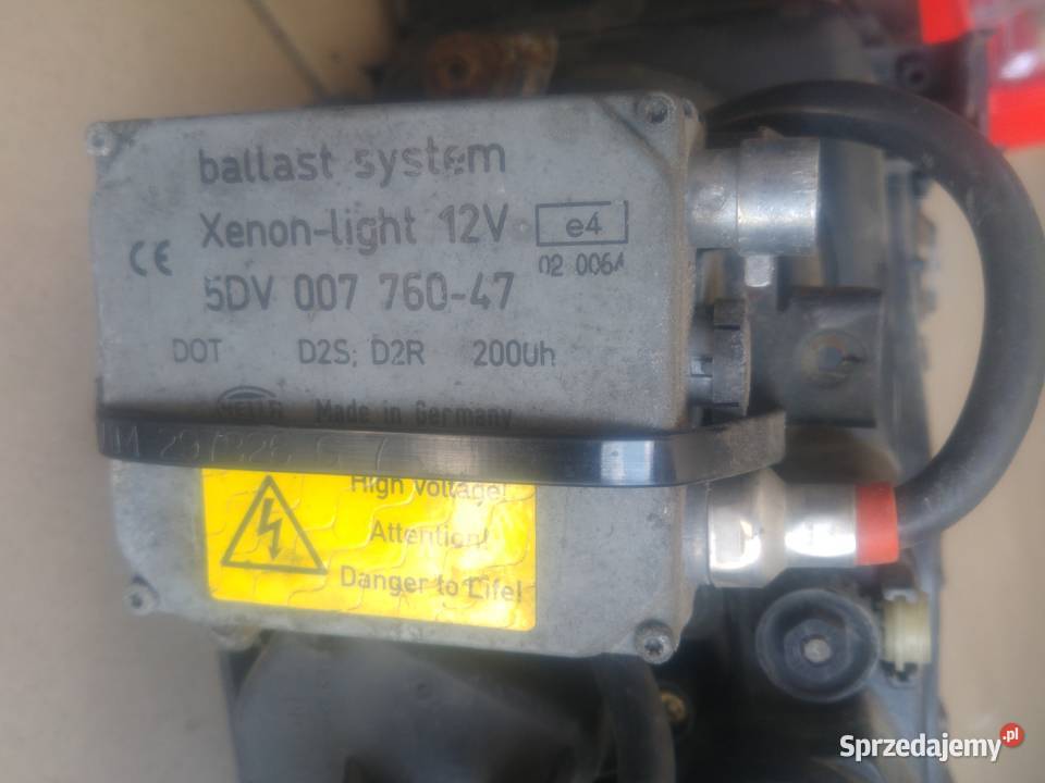 lampy komplet BMW E 39 xenon przetwornice Oświetlenie Dębno