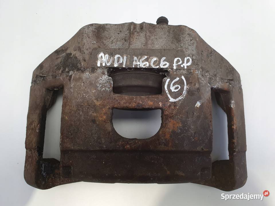 Audi A6 C6 30 TDI ZACISK HAMUCLOWY prawy przód Rudka