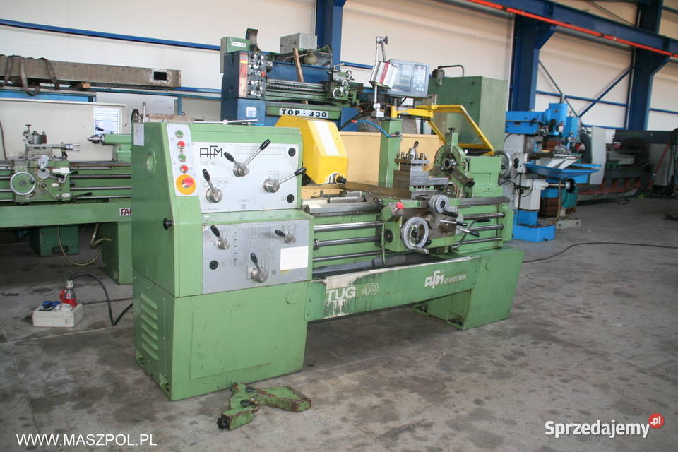 Tokarka TUG 40 x 1000 AFM ANDRYCHÓW stan Głowno
