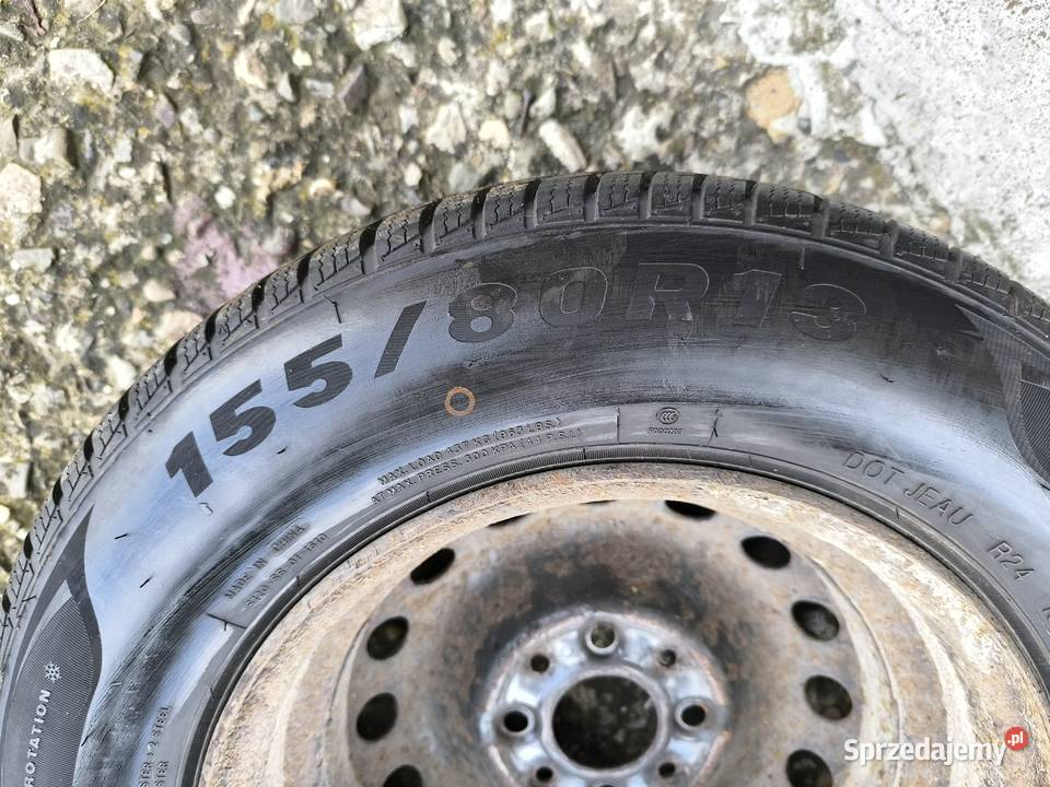 felgi z oponami 13 fiat panda używane Chrzanów