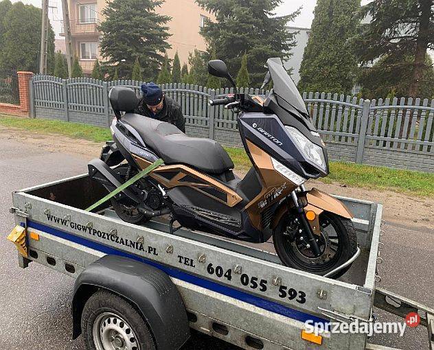 Przyczepa do transportu motocykla i quada Opole
