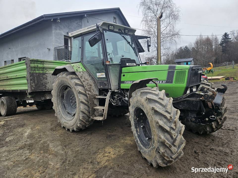 Deutz fahr agrostar 631 120 koni 6cyl turbo śląskie
