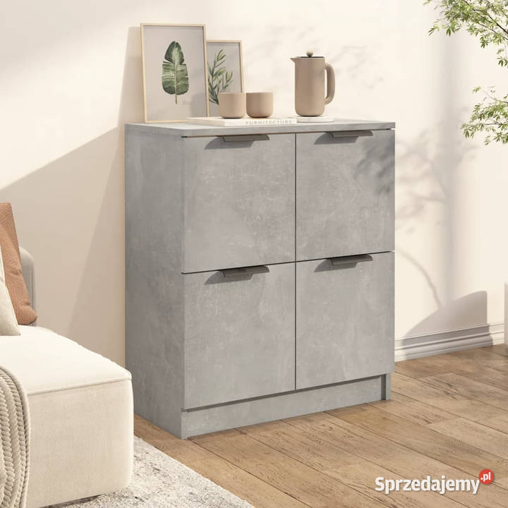 Szafka szarość betonu 60x30x70 materiał Warszawa
