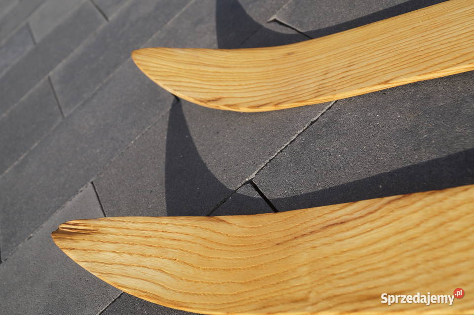 Stare narty jesionowe 155 kijki w komplecie Pozostałe podkarpackie Pruchnik sprzedam