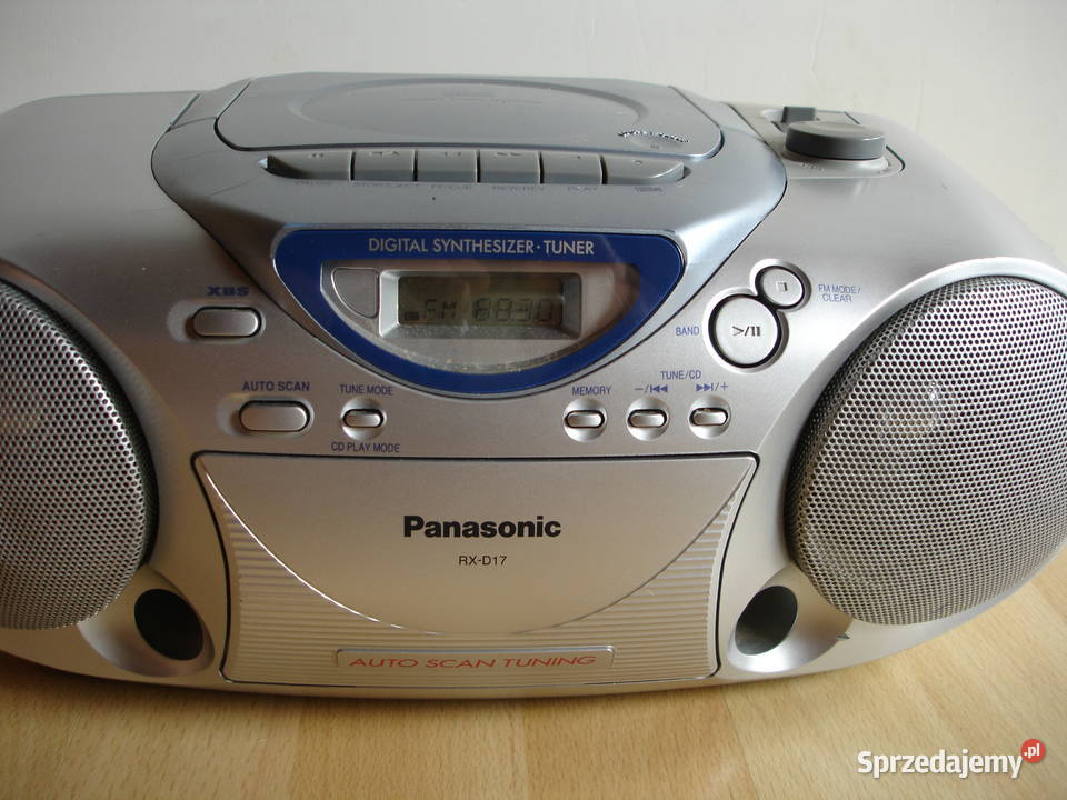 Radiomagnetofon PANASONIC RXD17 Radioodtwarzacze Zielona Góra