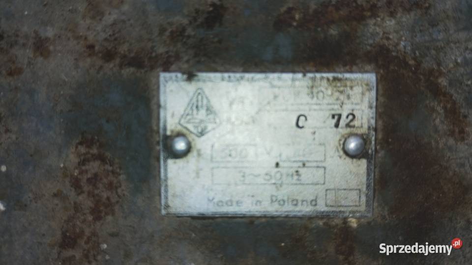 Silnik elektryczny 45 KW na wózku wielkopolskie Kolonia Kokanin sprzedam