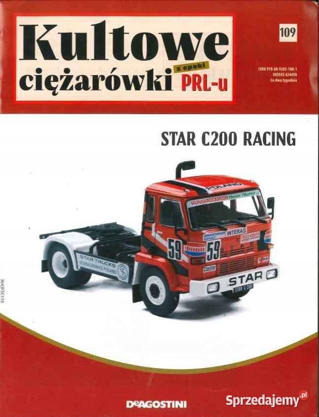 STAR C200 RACING NOWY MODEL KULTOWE CIĘŻARÓWKI Modelarstwo Antyki, Sztuka, Kolekcje Płock