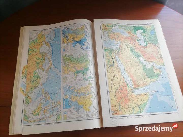Atlas Geograficzny 1969 Wałbrzych