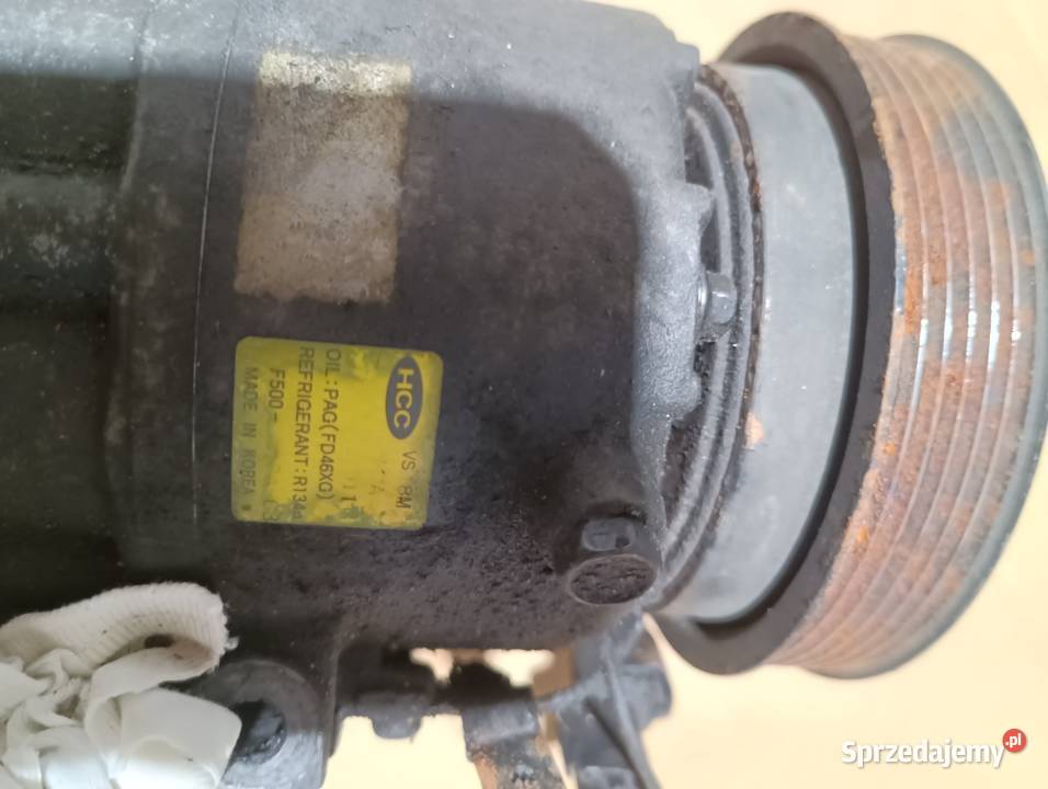 Kompresor Sprężarka Klimatyzacji Hyundai Sonata osobowe Motoryzacja Mrowino