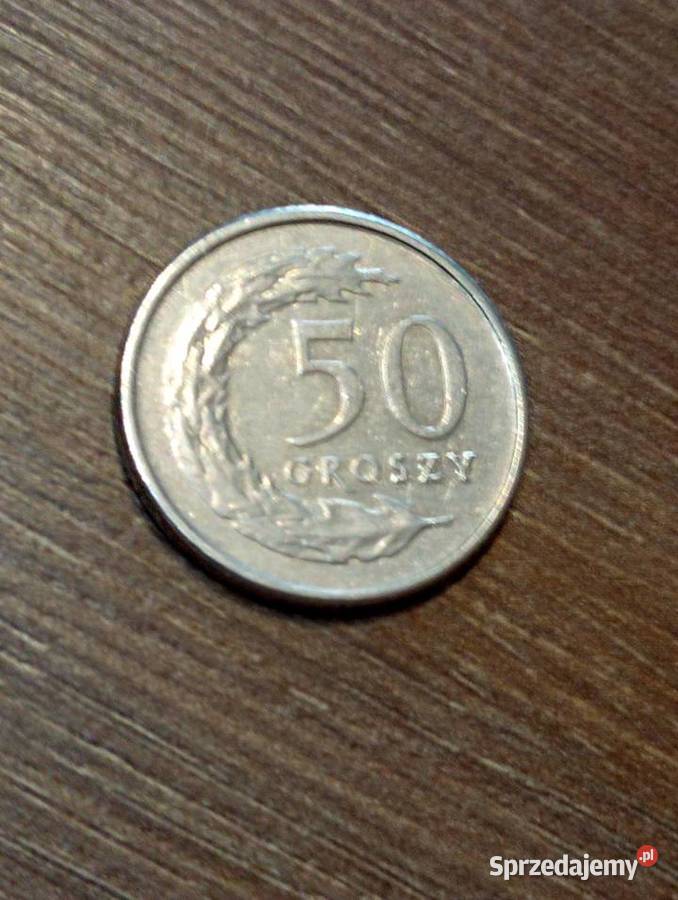 Sprzedam szoste 50 gr 1992 r sprzedam