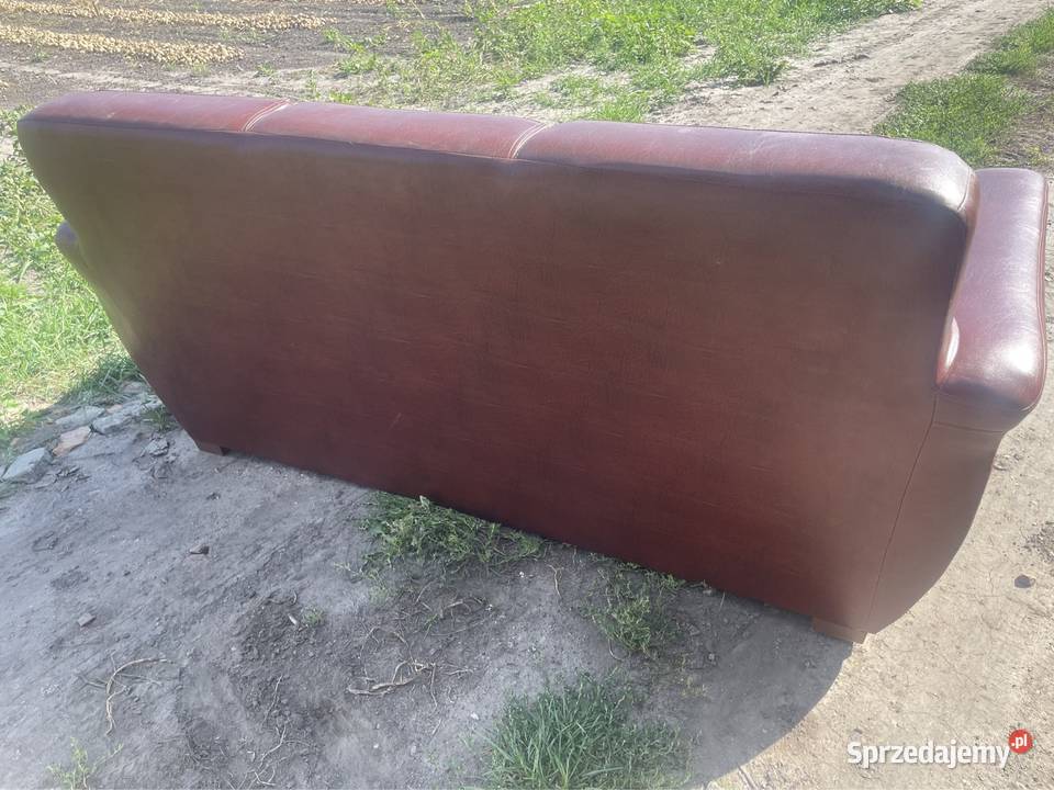 Kanapy skórzane możliwy transport 185cm kujawsko-pomorskie Inowrocław