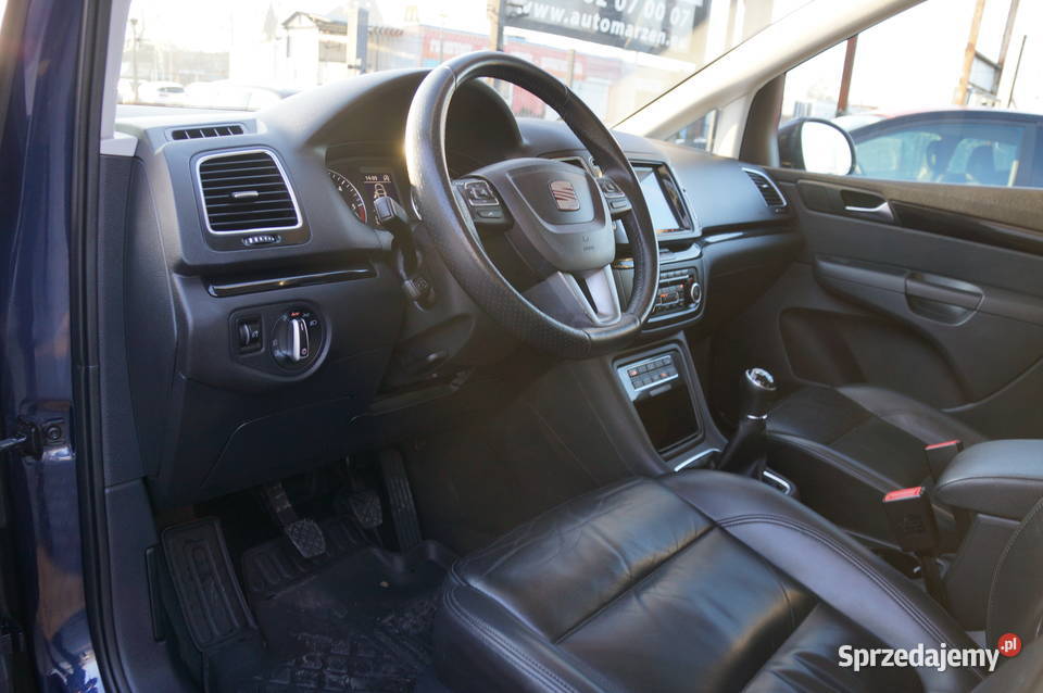 Seat Alhambra 20 TDI CR 140 4x4 7osób Kamera centralny zamek małopolskie Nowy Sącz