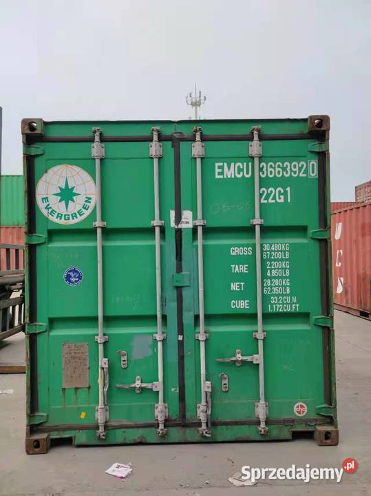 Kontener morski magazynowy 20DV 6 metrowy Lublin lubelskie