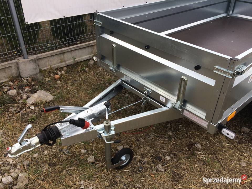 Przyczepka hamowana przyczepa 2 osie tandem 263 Piła sprzedam