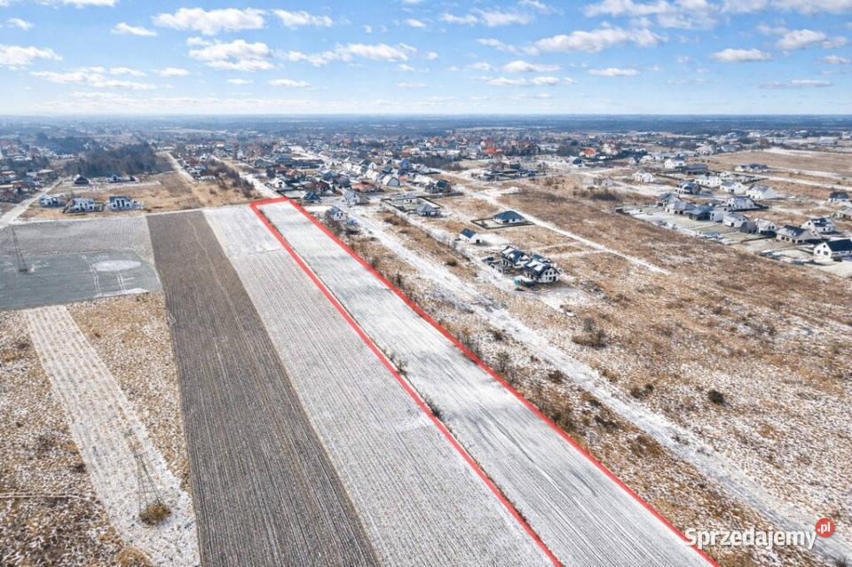 Teren inwestycyjny pod 16 bliźniaków Wołczkowo Sprzedaż