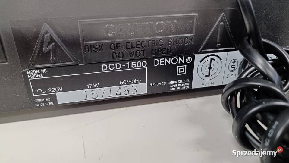 DENON DCD1500 odtwarzacz płyt Cd Poznań