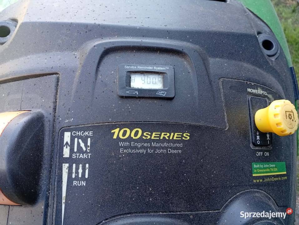 Kosiarka traktorek john deere X165 22 ładny Siedlce sprzedam