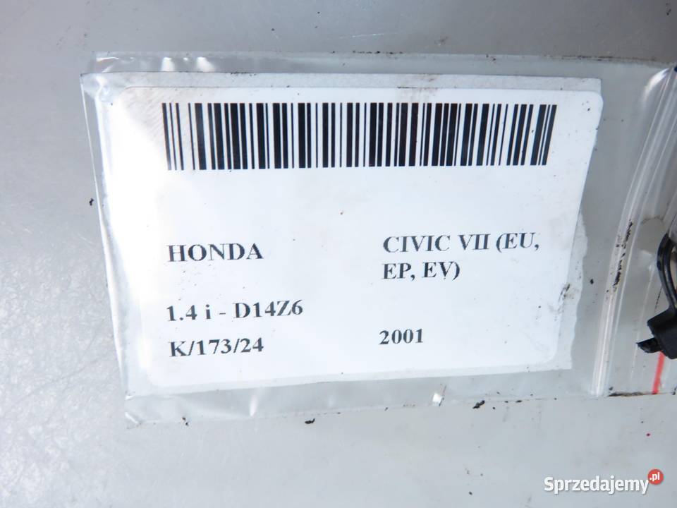 CEWKA HONDA CIVIC VII 14 i 099700061 osobowe Części samochodowe