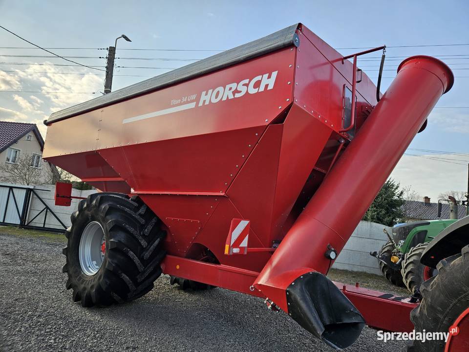 HORSCH TITAN UW 34 PRZYCZEPA PRZEŁADOWCZA 2021 Wydrowice sprzedam